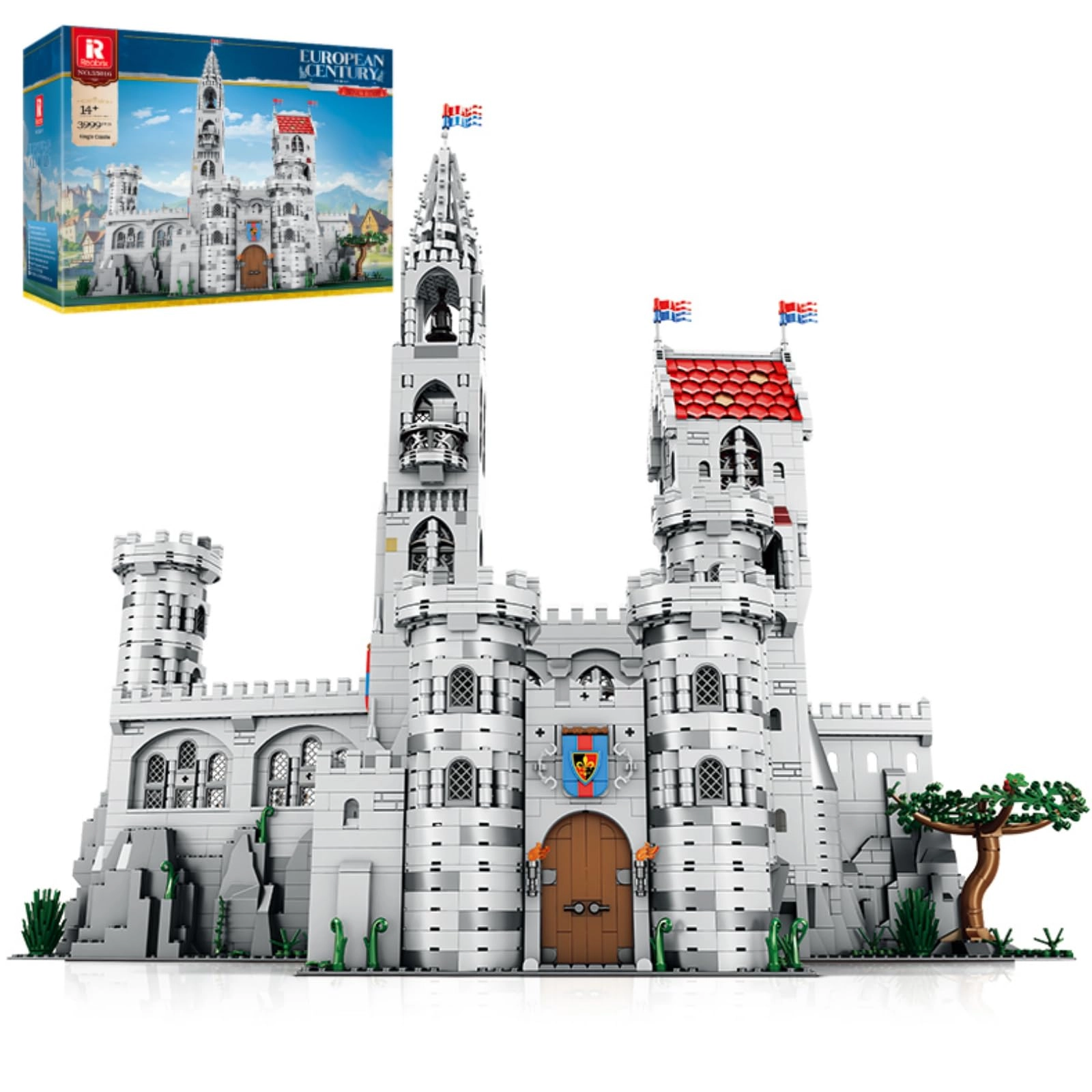 Reobrix King’s Castle (55016) - Medieval Foldable Three-Tier
