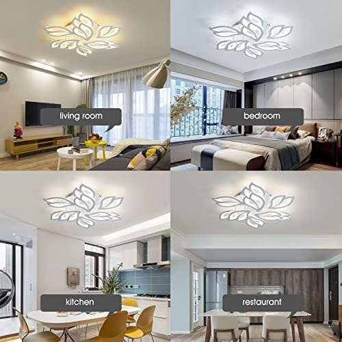 Modern Ceiling Light - 3000K-6500K Dimmable