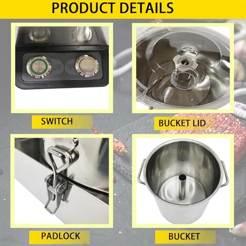 Electric Vegetable Chopper - 6L