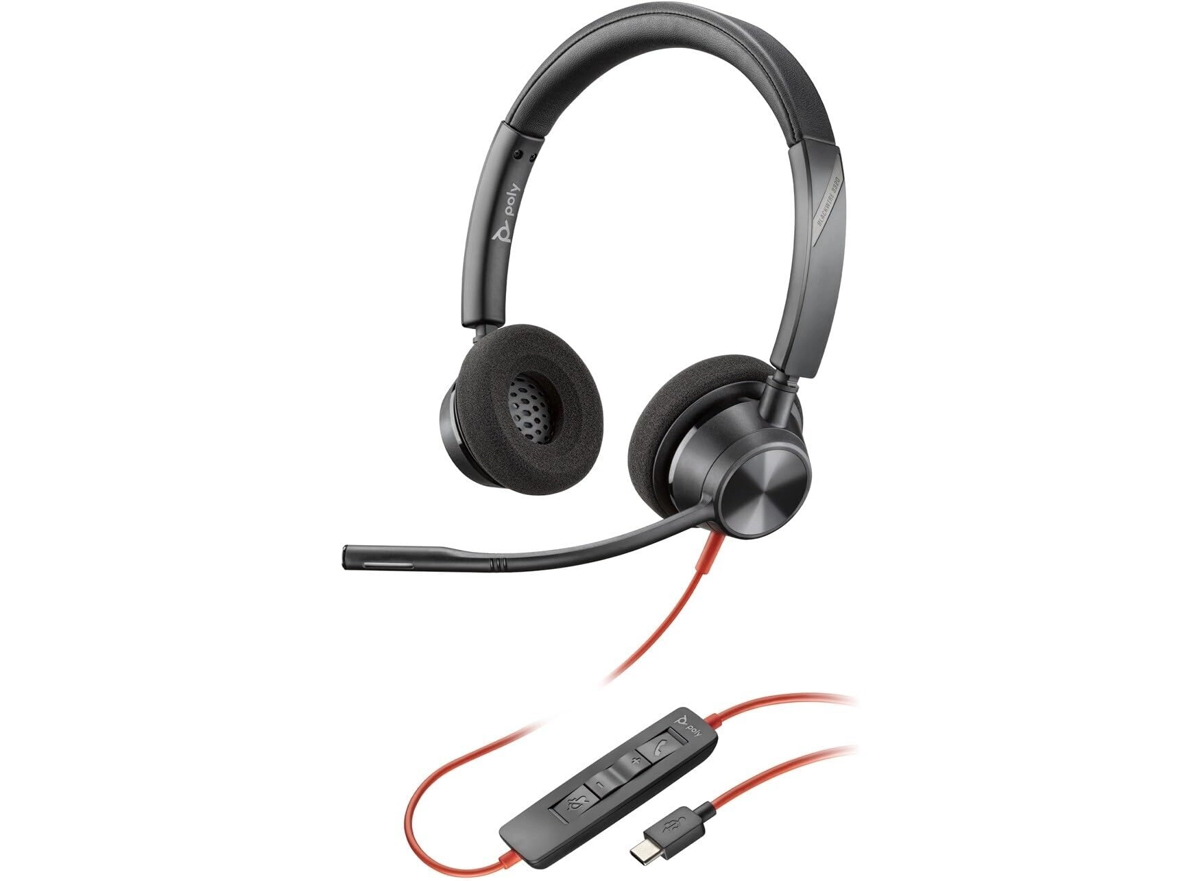 POLY (Renewed) Blackwire C3320 Wired Headset