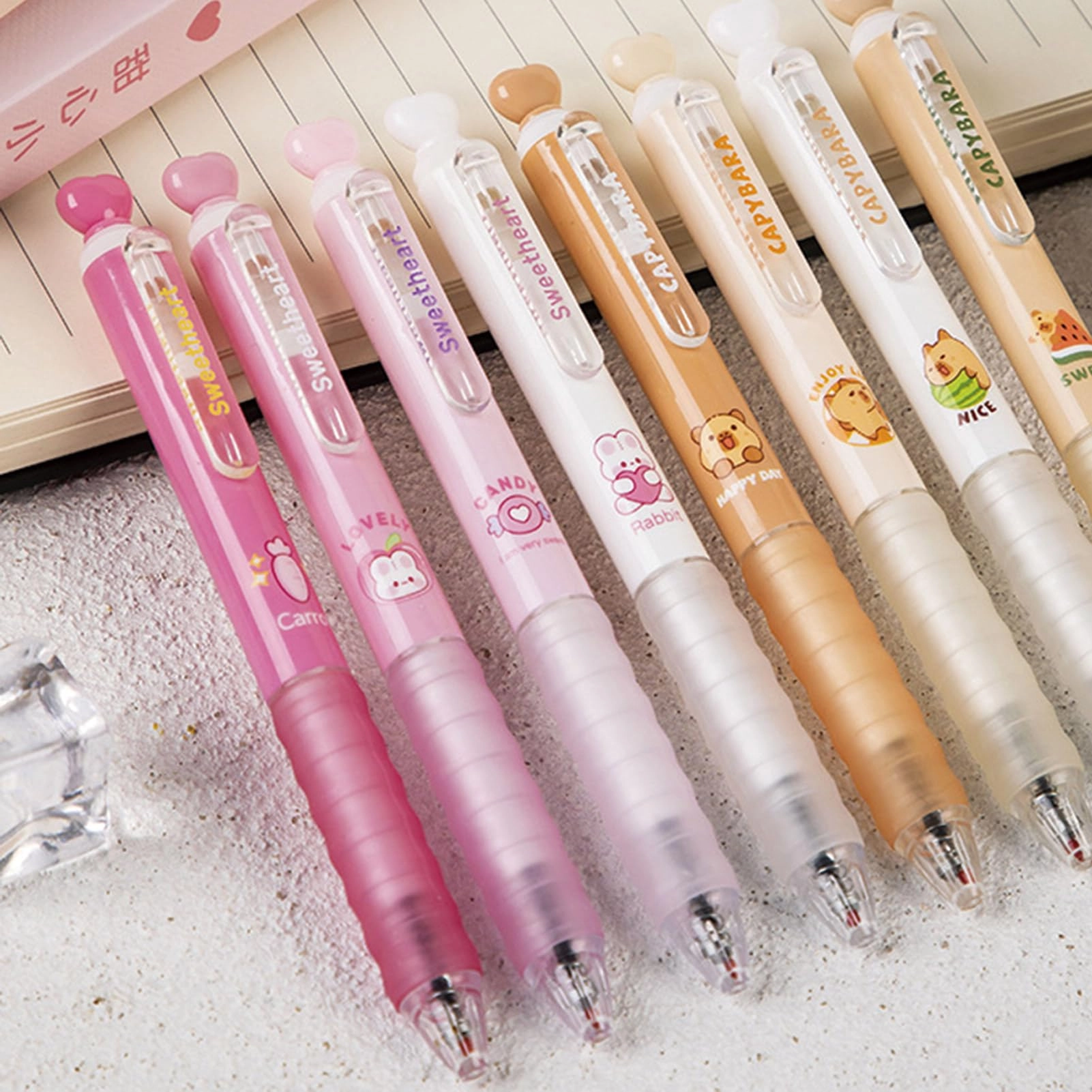 Cute Gel Pen - 4Pcs 0.5mm