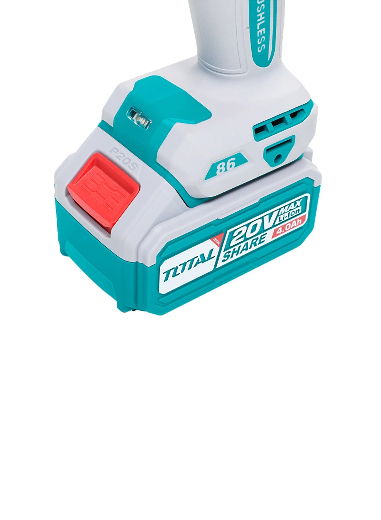 Brushless Cordless Impact Drill - 2x4.0Ah