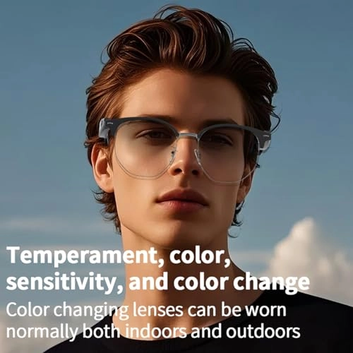 Smart Bluetooth Glasses - BT 5.4 Blue Light Blocking