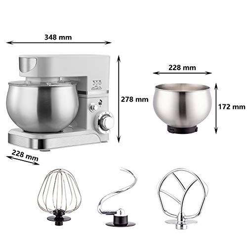Electric Food Stand Mixer - 5L 1200W