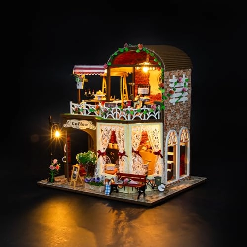 Miniature Wooden Dollhouse Furniture Kit - Creative Room 1:24