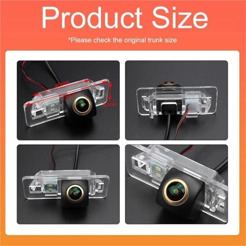 Rear View Camera Fisheye - Night vision Wired 1080P