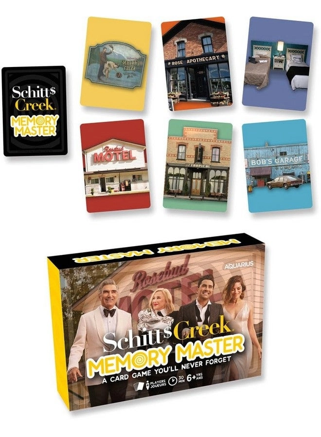 Aquarius Schitt's Creek Memory Master - Card Game