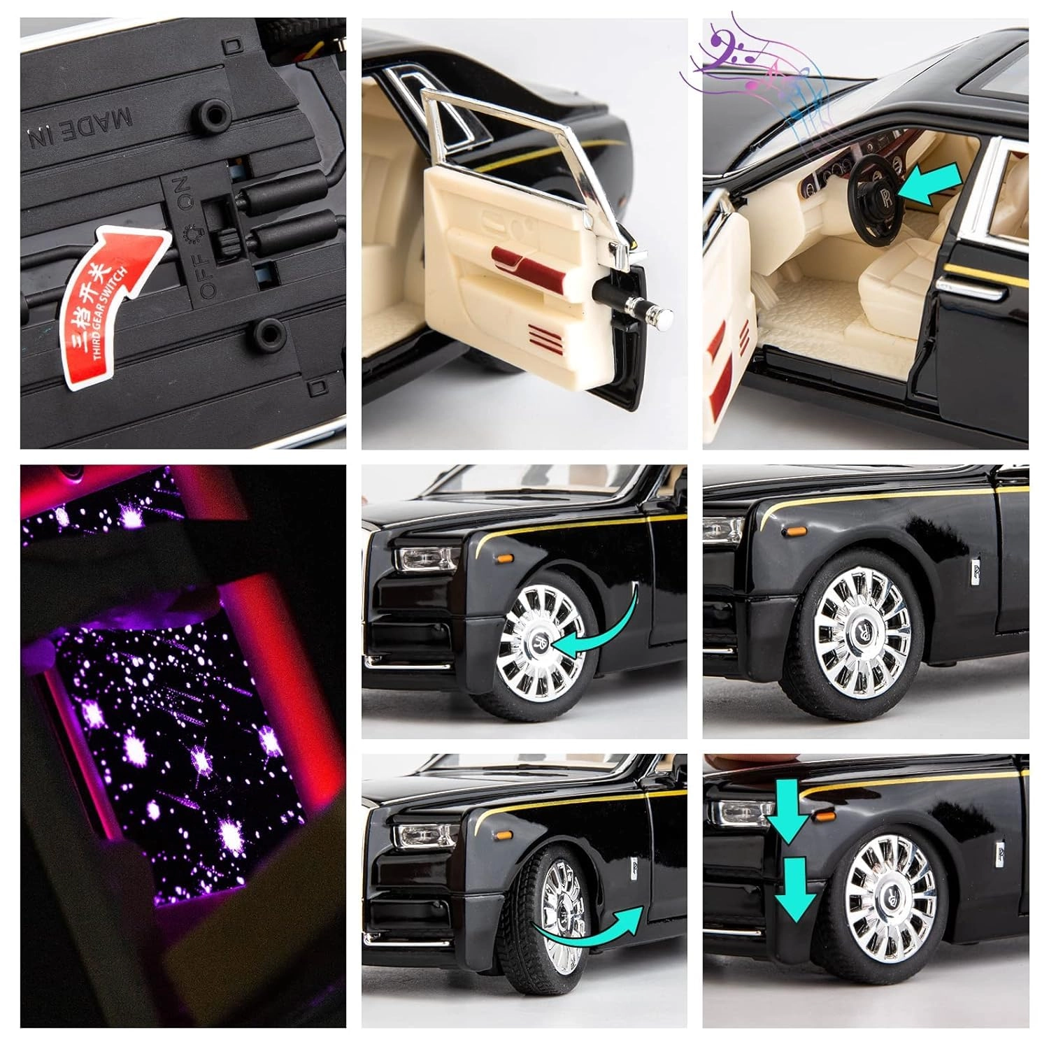 Rolls-Royce Phantom - 1:24 Scale 1.0 Count
