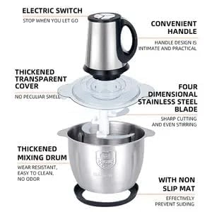 Electric Chopper - 3L