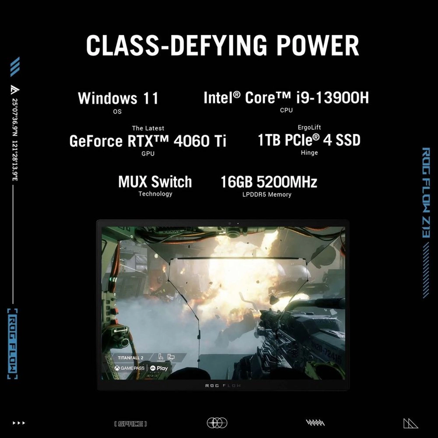 ROG Flow Z13 - 13.4'' 1000GB 16GB Core i9-13900H