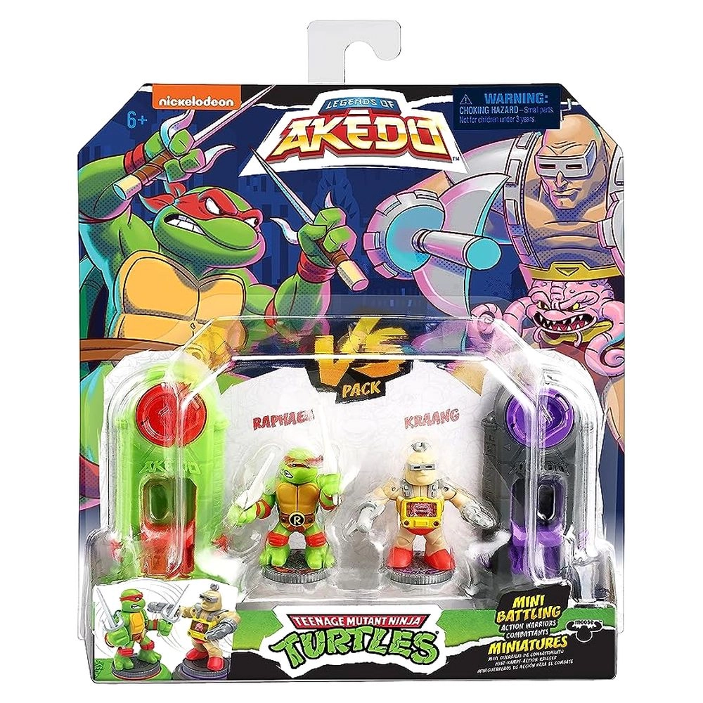 AKEDO Teenage Mutant Ninja Turtles - Raphael + Kraang (15245)