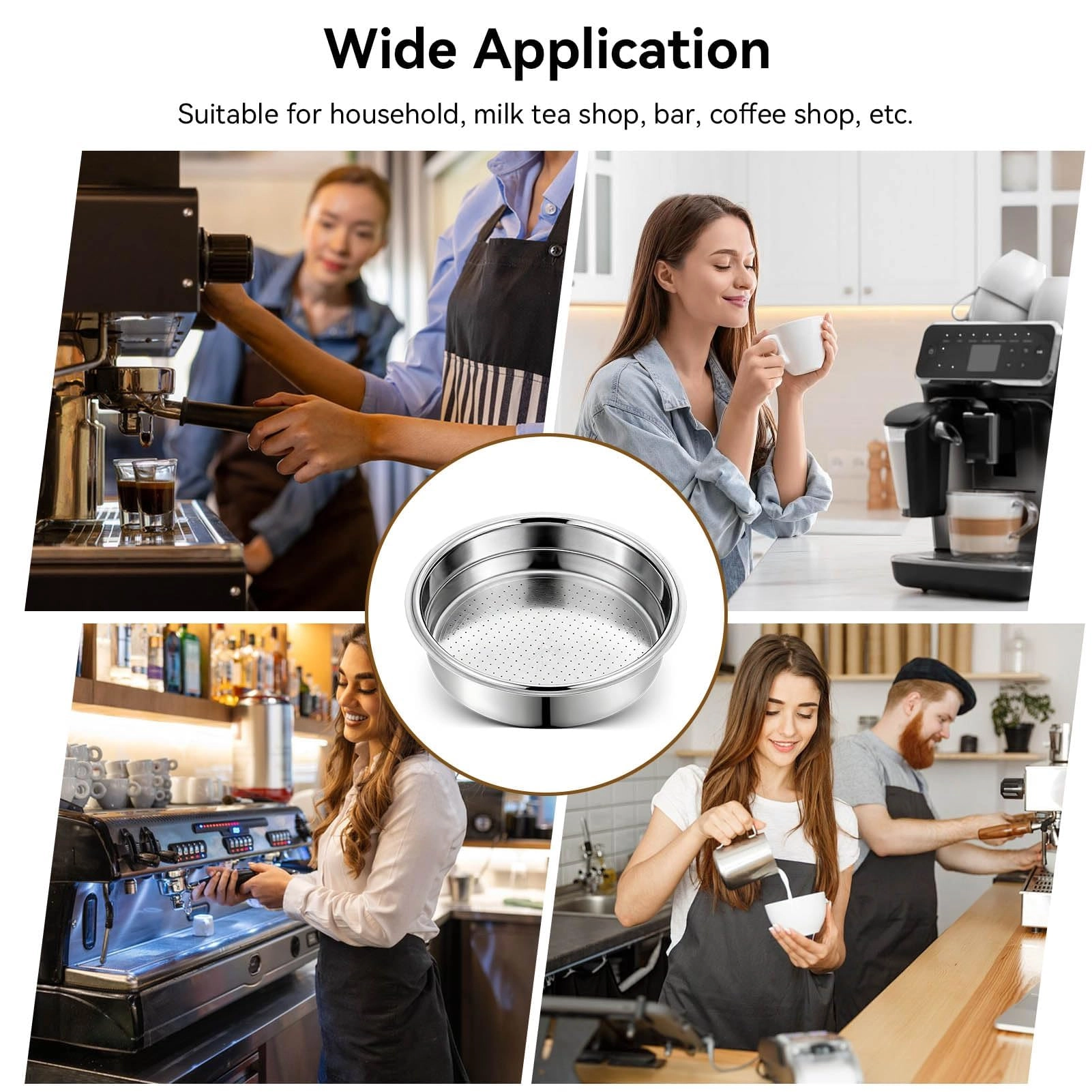 Coffee Filter - 51mm Double Layer Pressurized