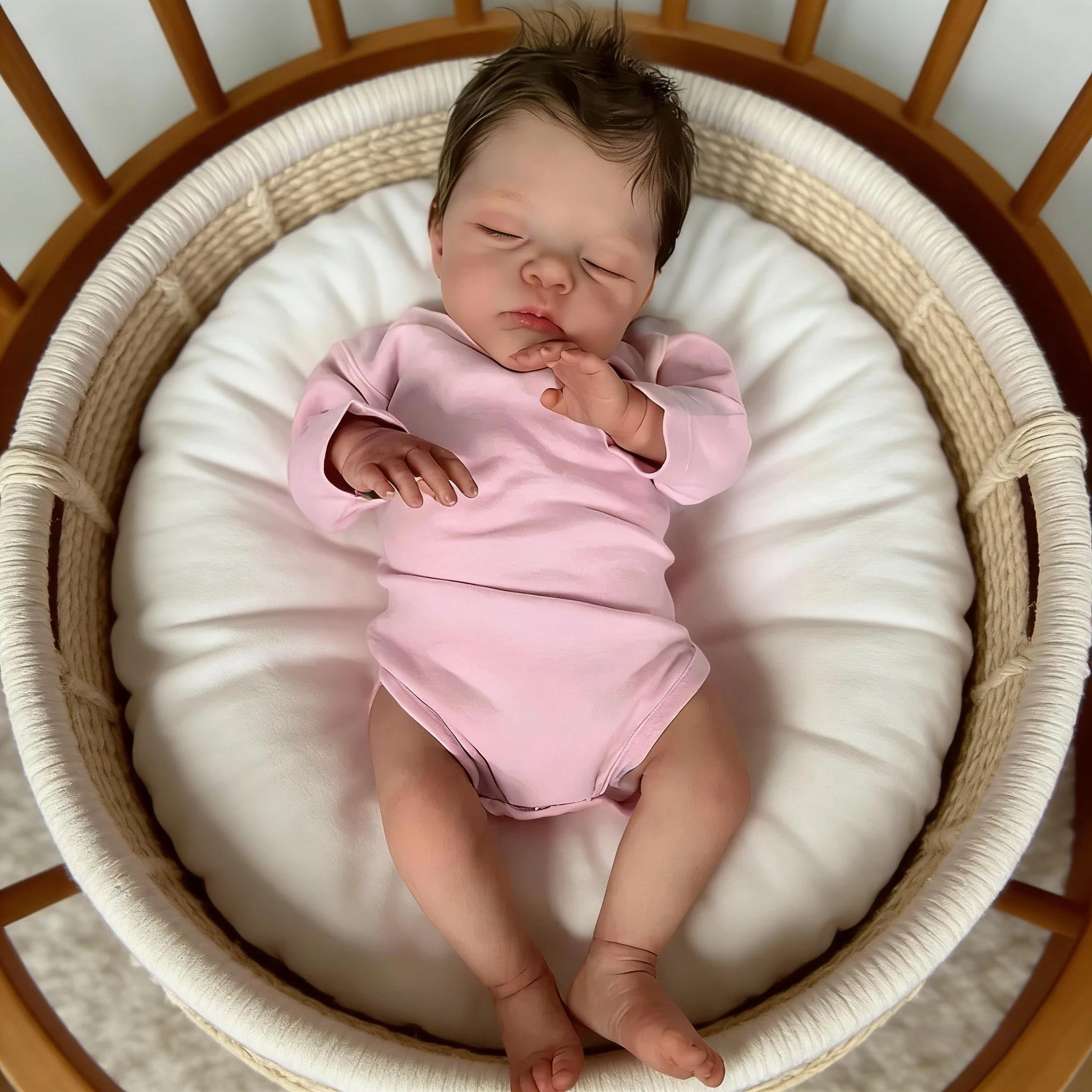 RXDOLL Reborn Baby Doll - 19-inch Cloth body Sleeping Ages 3+