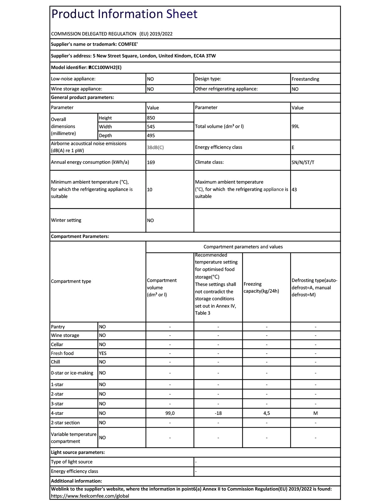 RCC100BL2(E)