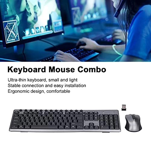 Wireless Keyboard + Wireless Mouse - Wireless