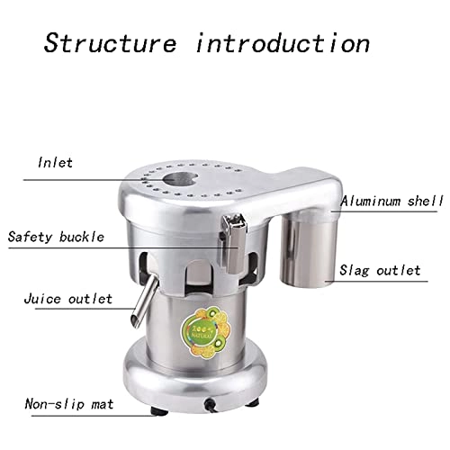 Commercial Juice Extractor - 370W 2L