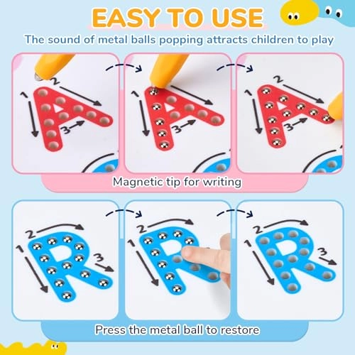 Magnetic Letter Tracing Board - 3-5 years