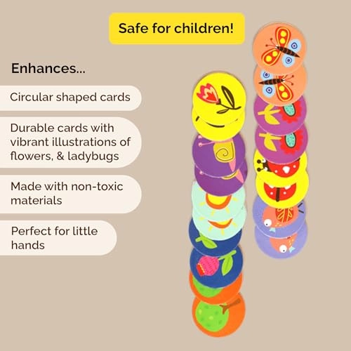 Spring Colors Memory Game - 3 years+