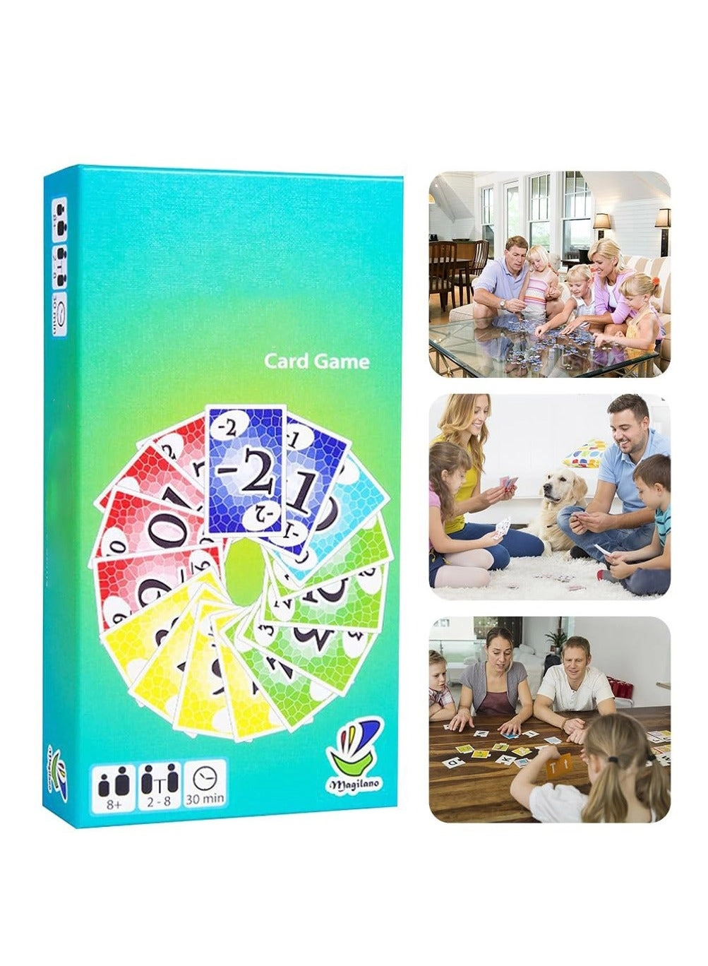 Action Card Game - 150 Cards Portable
