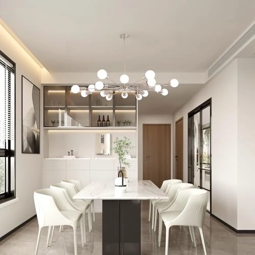 Sputnik Pendant Chandelier - 72cm to 102cm