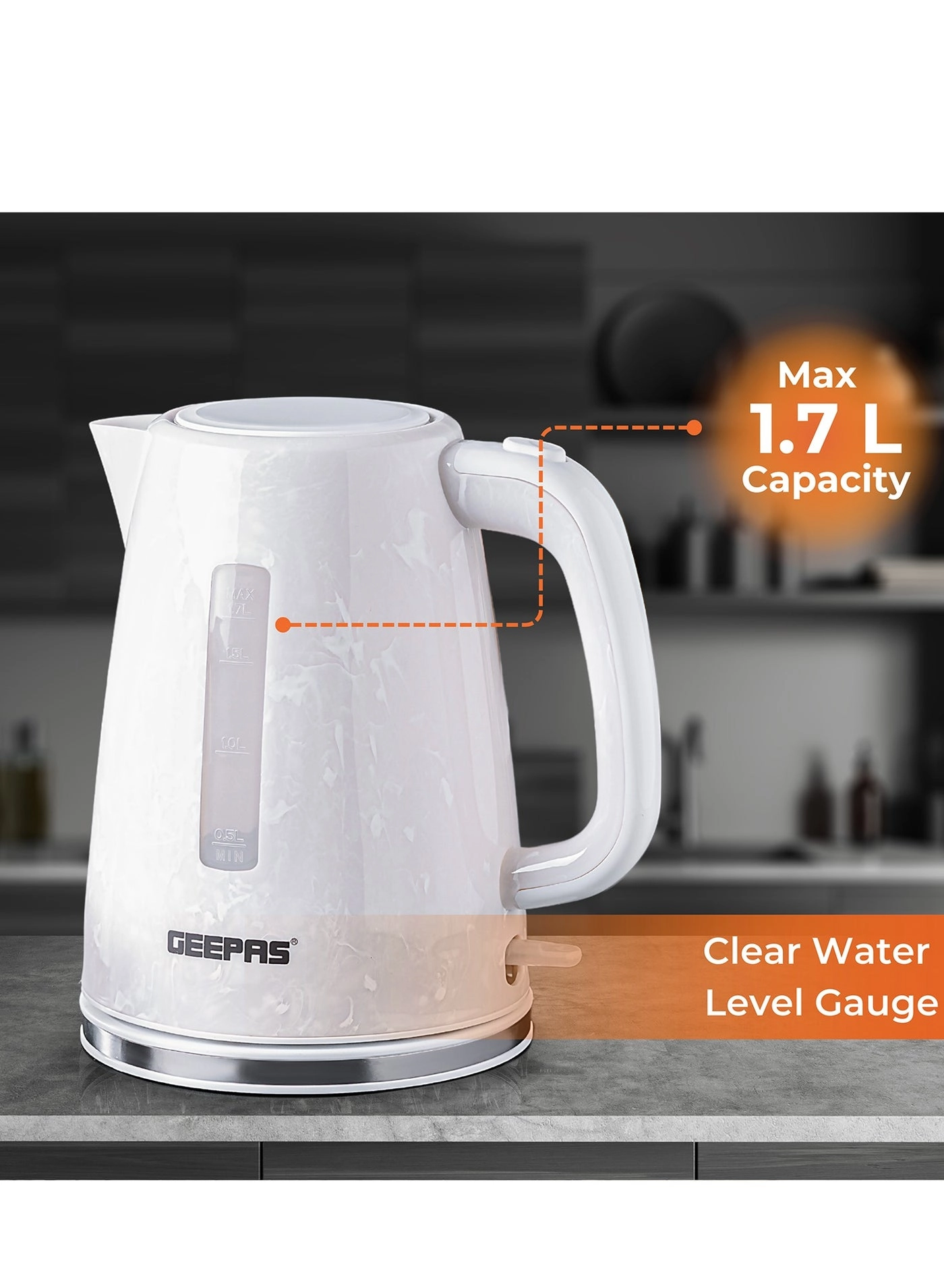 GEEPAS GK38066UK-WT