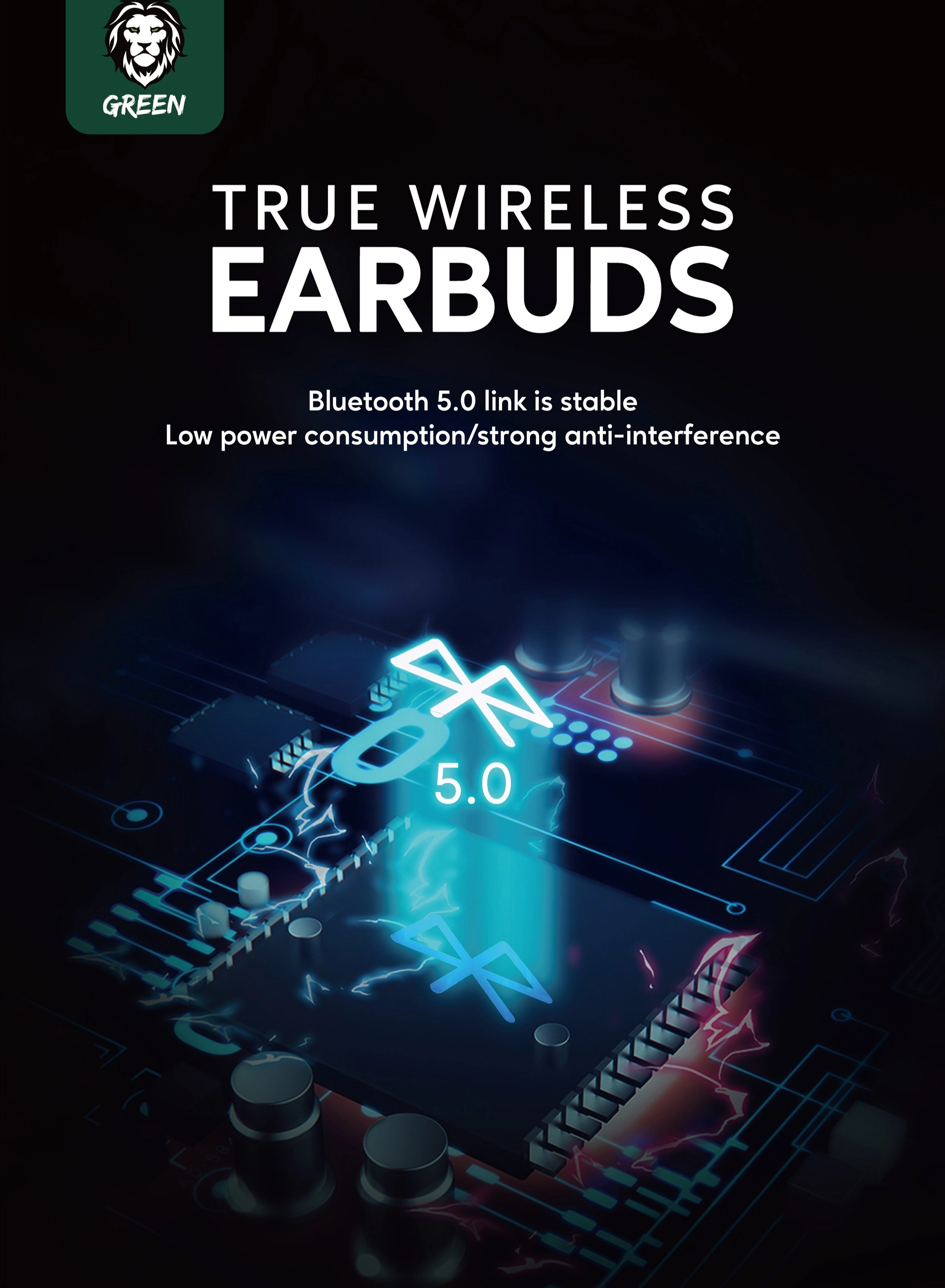 GNTWIRBUDBK Wireless Earbud