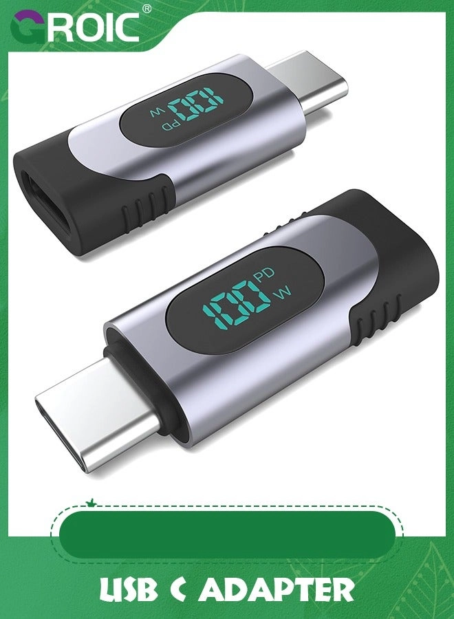 GROIC USB C Adapter 100W USB-C to USB-C