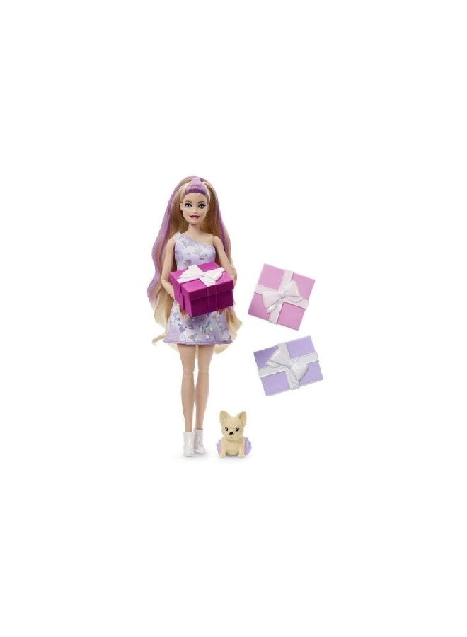 Birthday Bows Doll - 10 Surprises Colour Changing Effect Ages 3+