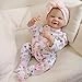 BabyVivi Reborn Baby Doll - 19 Inch Silicone Full Body Girl Ages 3+