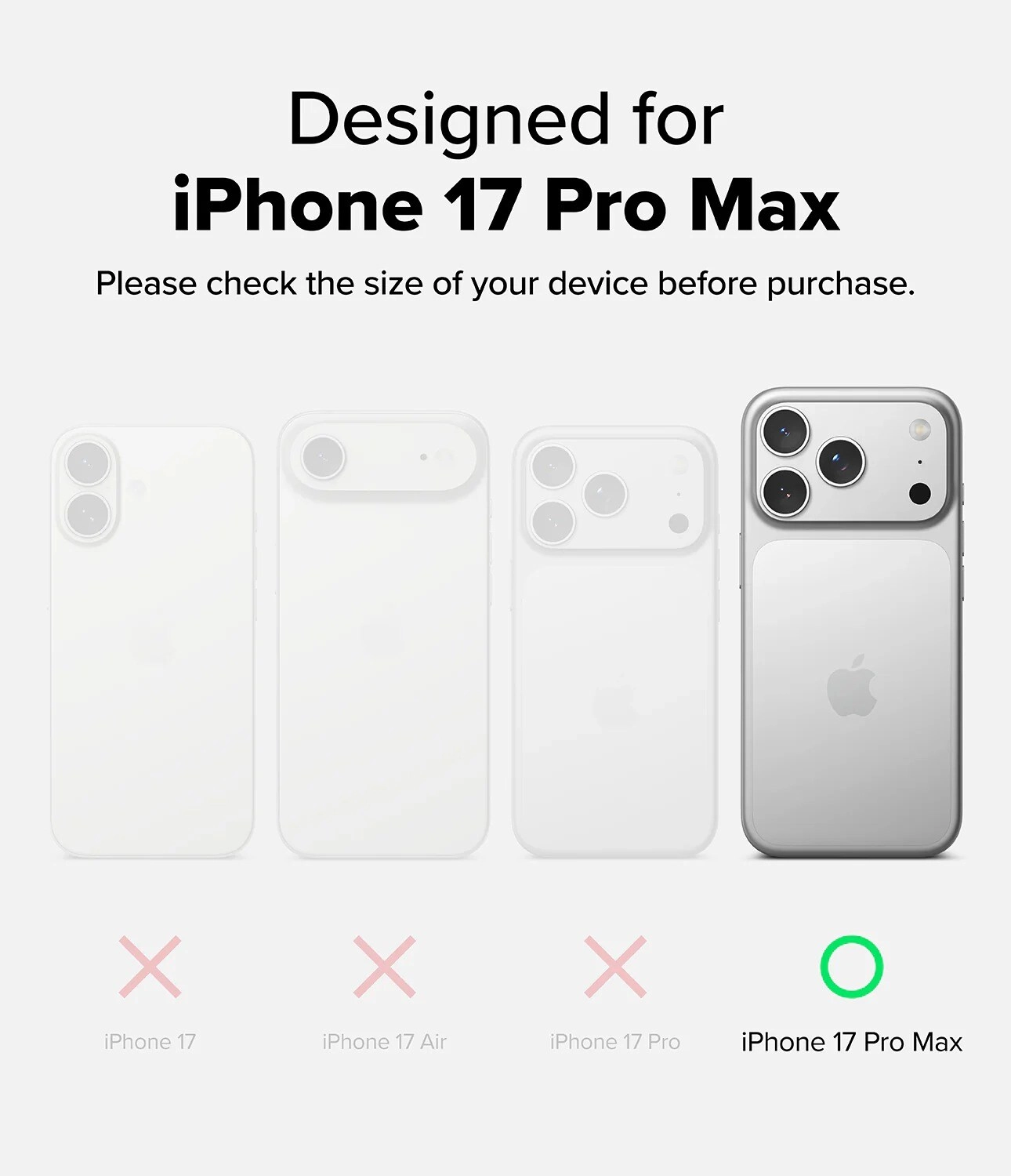 Rugged Gear Magnetic Case with MagSafe for iPhone 17 Pro Max