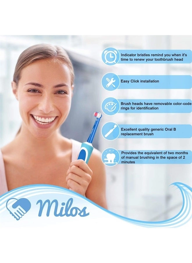 Eco Replacement Toothbrush Heads - 8 piece(s) Black