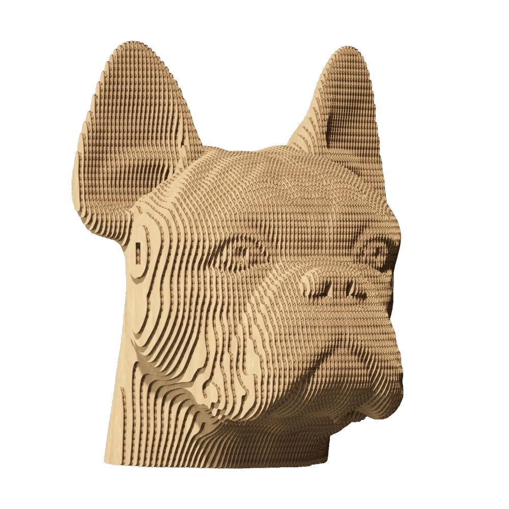 Bulldog 3D Puzzle (CARTMBDG) - 131 pcs