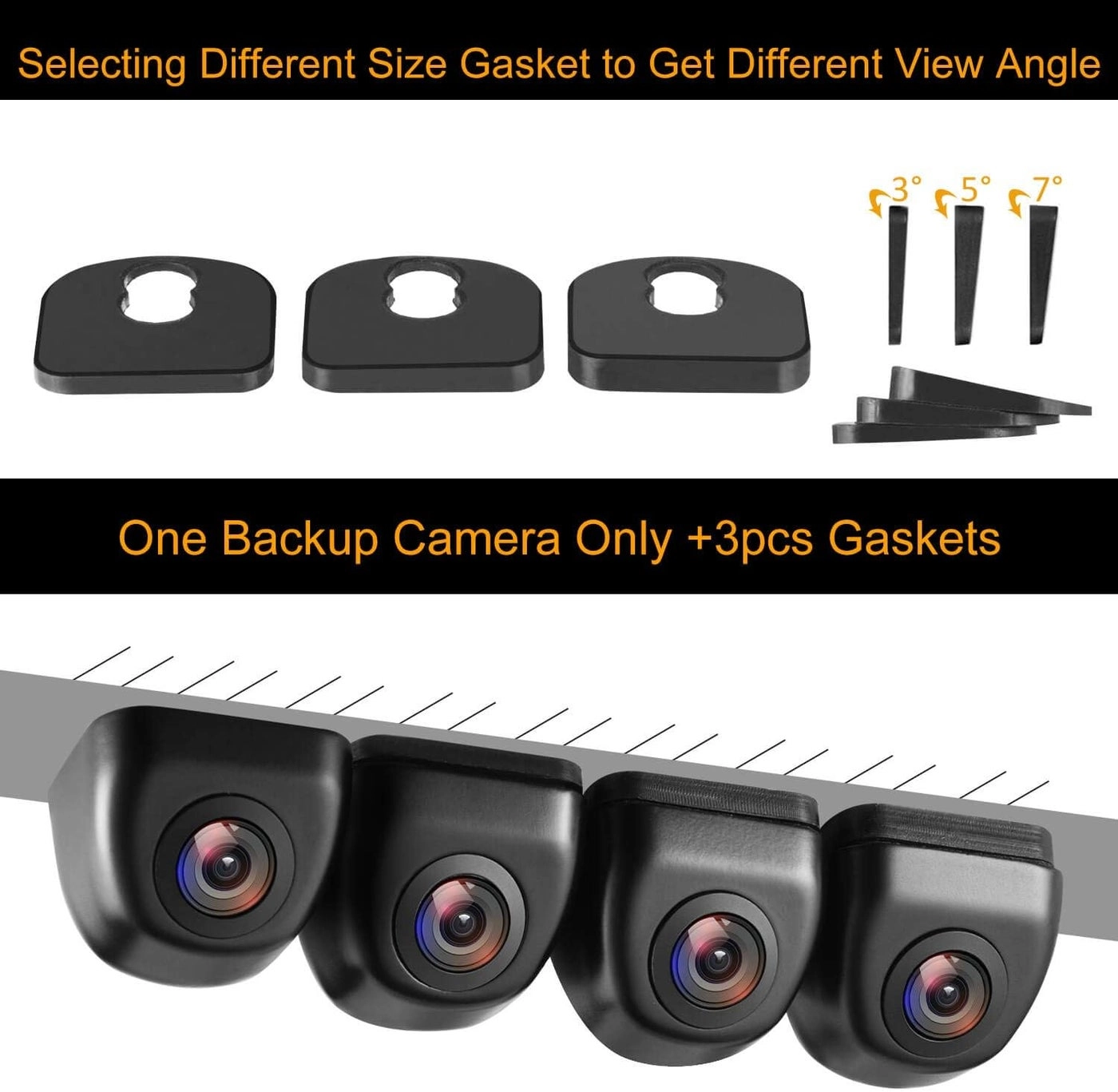 Backup/Front View Camera - 600TVL