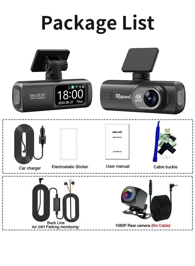 Dash Cam 3840*2160P
