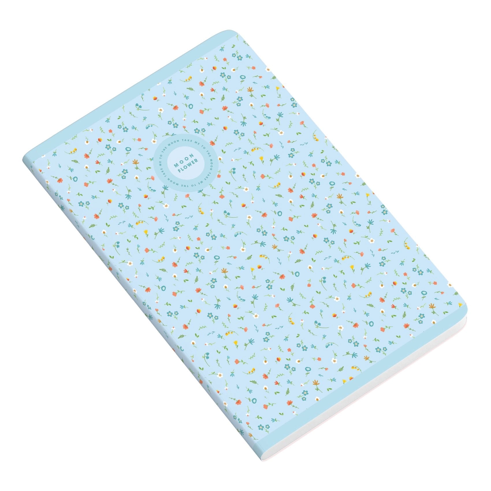Moonflower Campus A4 Softcover - Lined 25 Sheets
