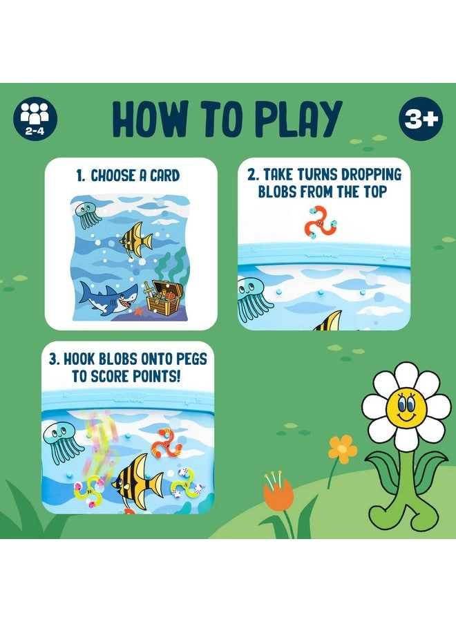 Tumbleblobs Blob-Dropping Strategy Game - 3+