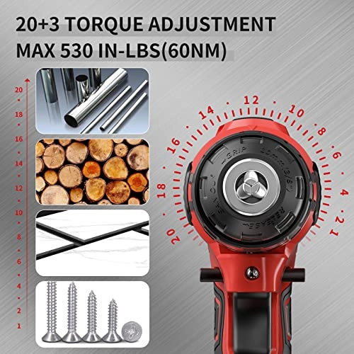 Brushless Cordless Drill - 20V 442 In-lbs