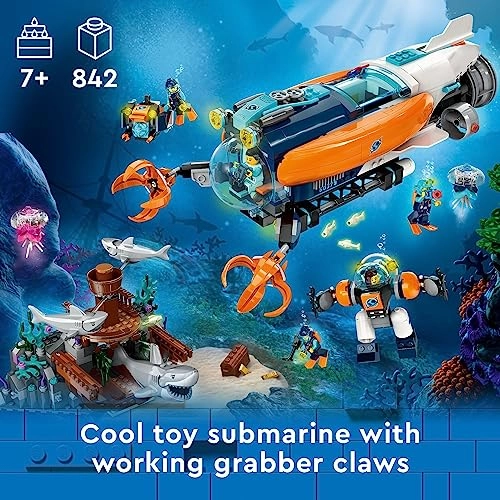 City Deep-Sea Explorer Submarine (60379)