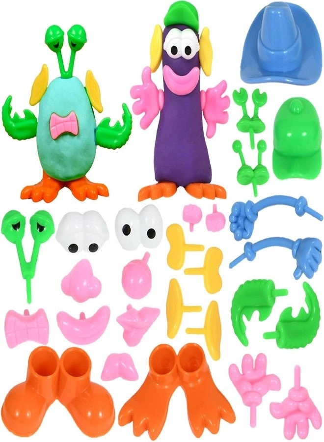 READY 2 LEARN Dough Character Accessories - 52 pcs