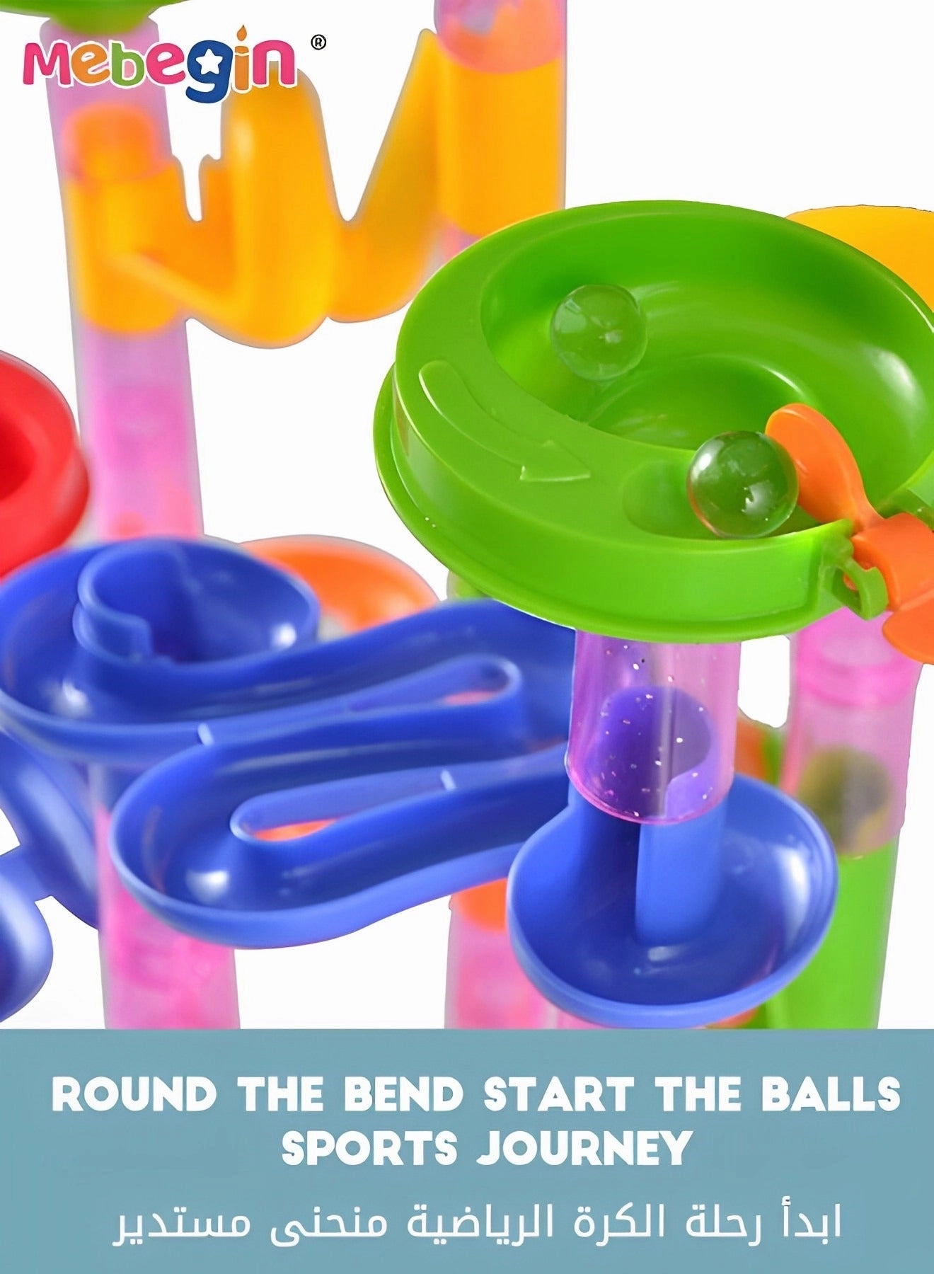 Marble Run Set - Construction 133pcs