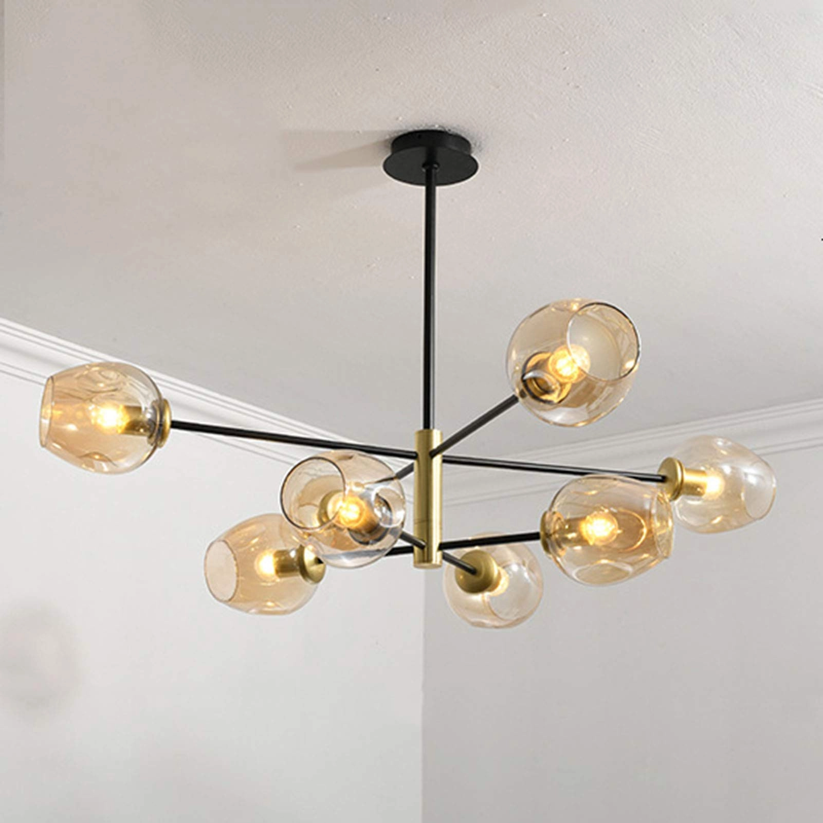 Magic Bean Molecule Chandelier