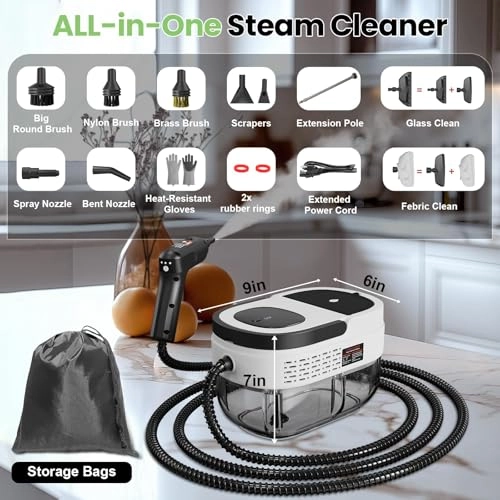 steam cleaner - 3BAR 1600 Milliliters