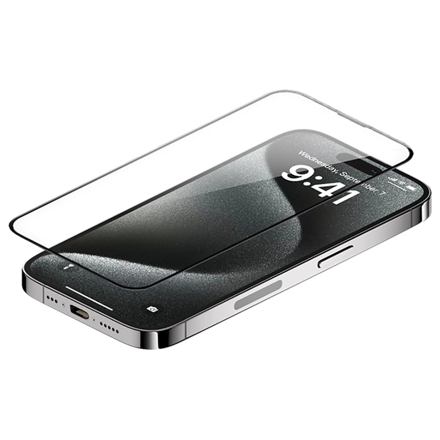 WIWU Anti-Fingerprint Screen Protector for iPhone 15