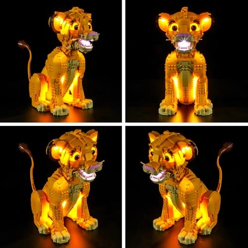 Light Kit for Lego 43247 Simba The Lion King - LED USB