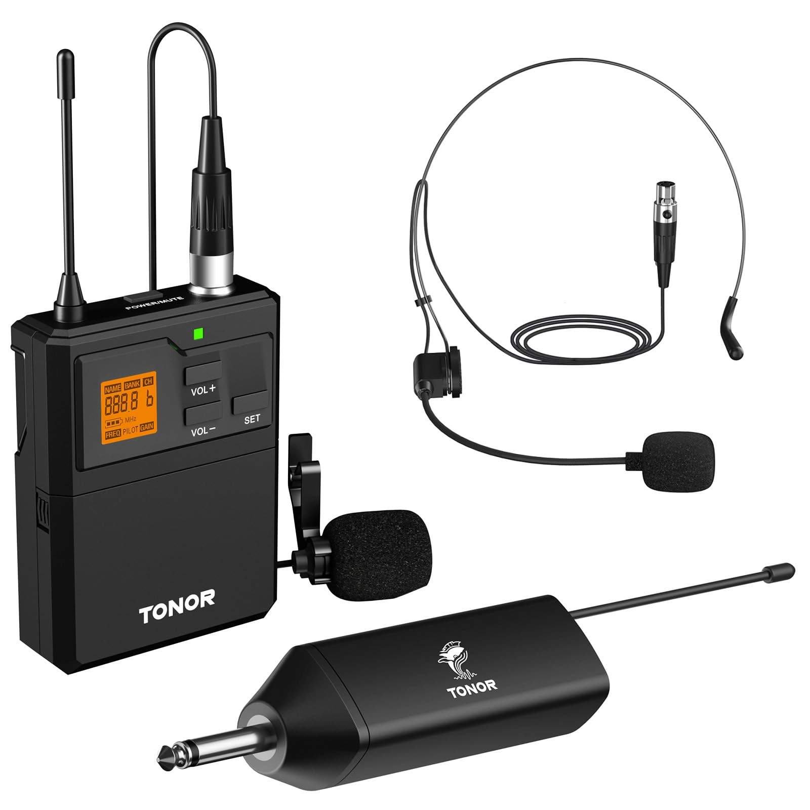 Tonor TW621 - 1 Bodypack Mic UHF