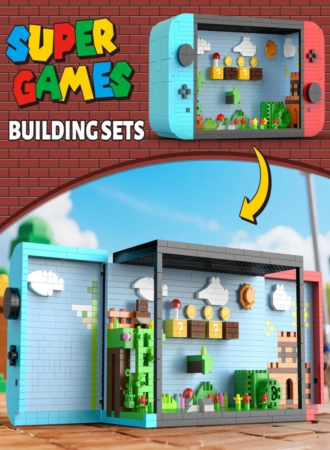 Super Player Game Building Sets - 1528 pcs