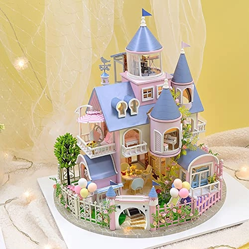 DIY Dollhouse Miniature Kit - Garden Tea House 1:24