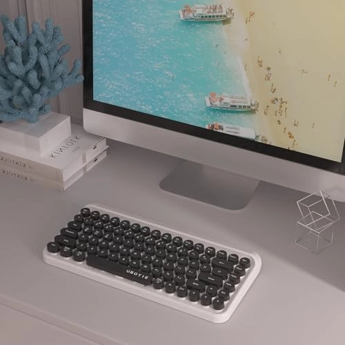 Portable Bluetooth Computer Keyboard - QWERTY Wireless