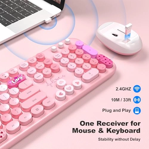 Keyboard and Mouse Combo - Wireless