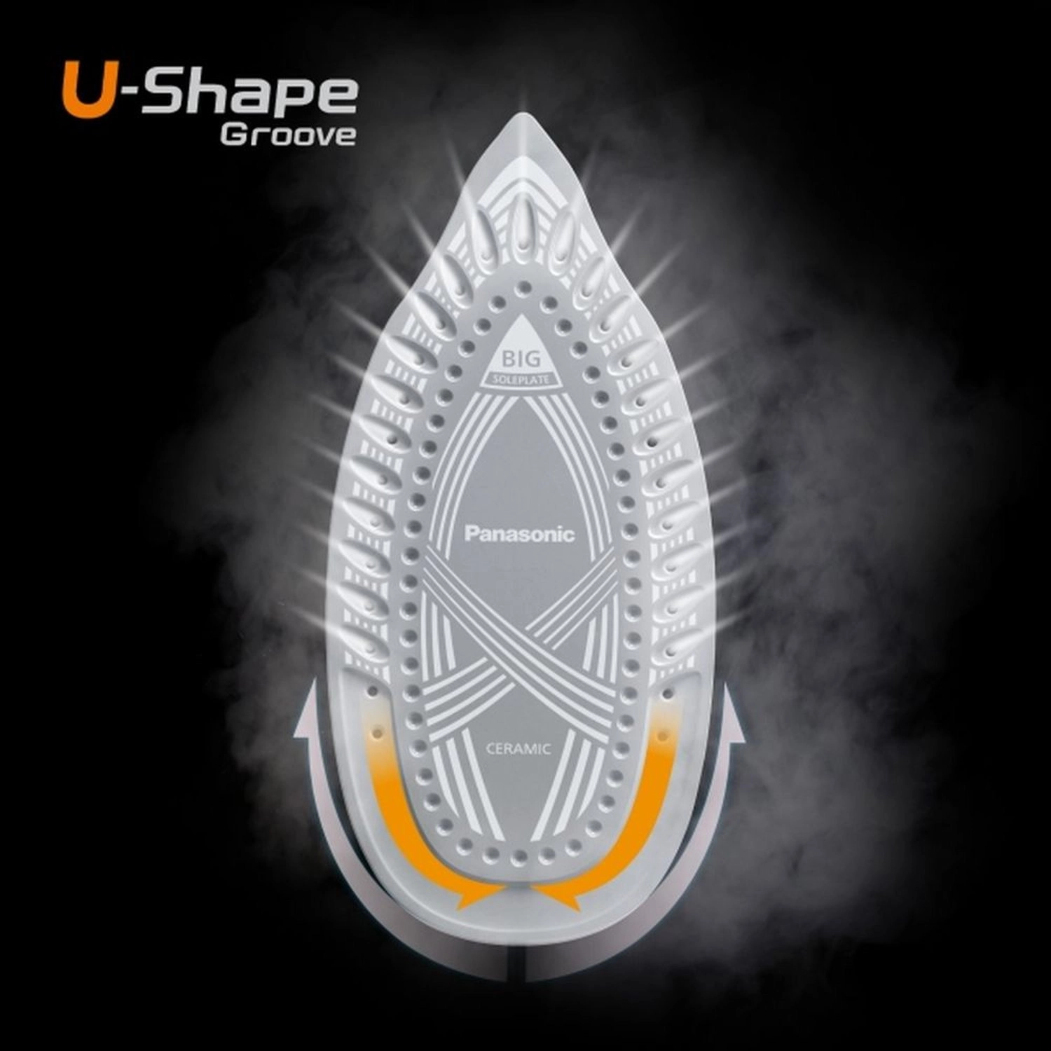 NI-JU900KTH - Steam Iron Black